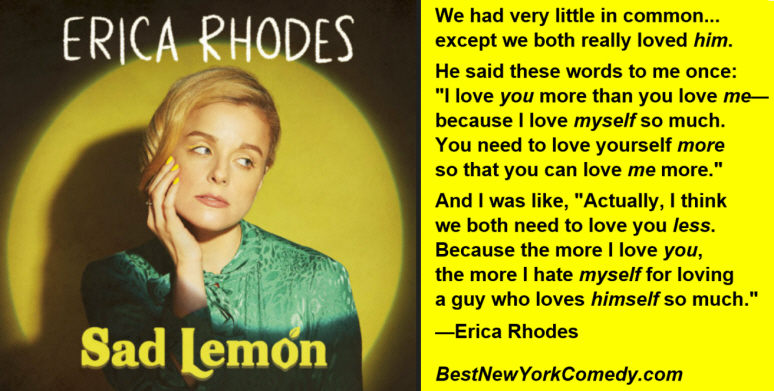 Erica Rhodes: "Sad Lemon"